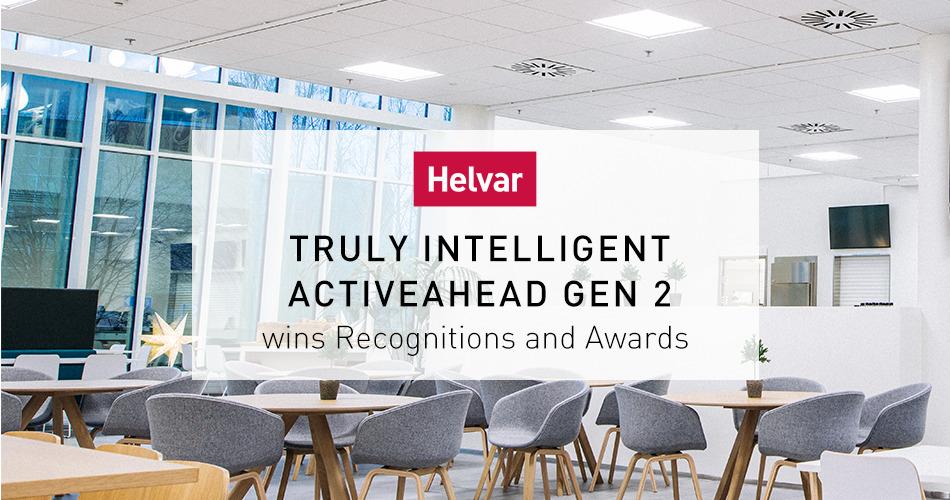 Helvar's truly intelligent wireless lighting solution ActiveAhead Generation 2 keeps on winning Recognitions and Awards