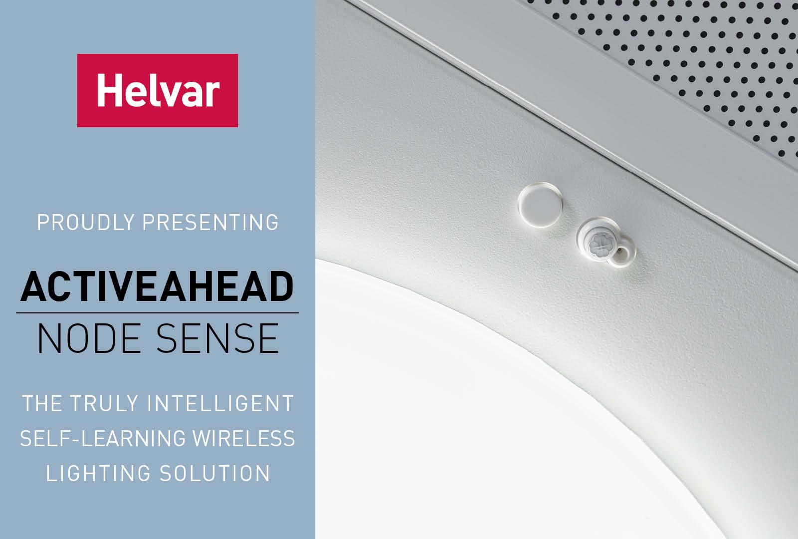 Helvar launches ActiveAhead Node Sense - the smallest lighting sensor with inbuilt wireless connectivity in the market!