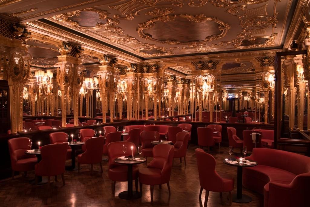 The Café Royal — pre-programmed lighting scenes • Helvar
