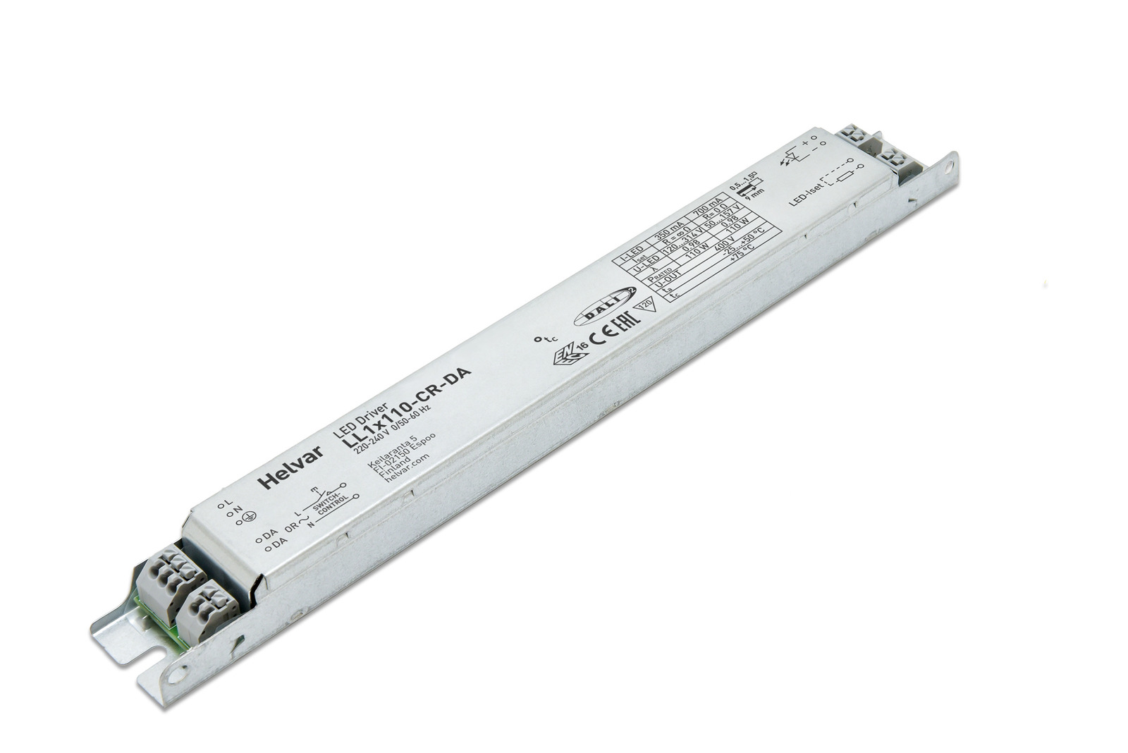 LC1x30-SR Click-on strain relief for LED drivers • Helvar